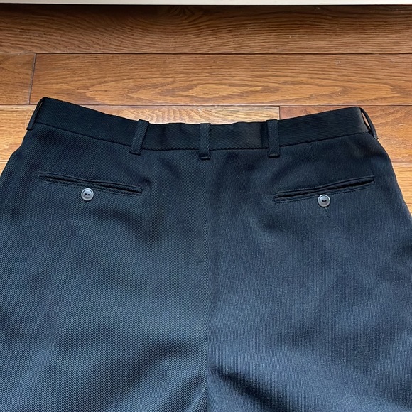 Vintage AMERICA TRADITION Wool Pants Trousers Black Men’s Size 36 Made in Canada - Picture 7 of 11